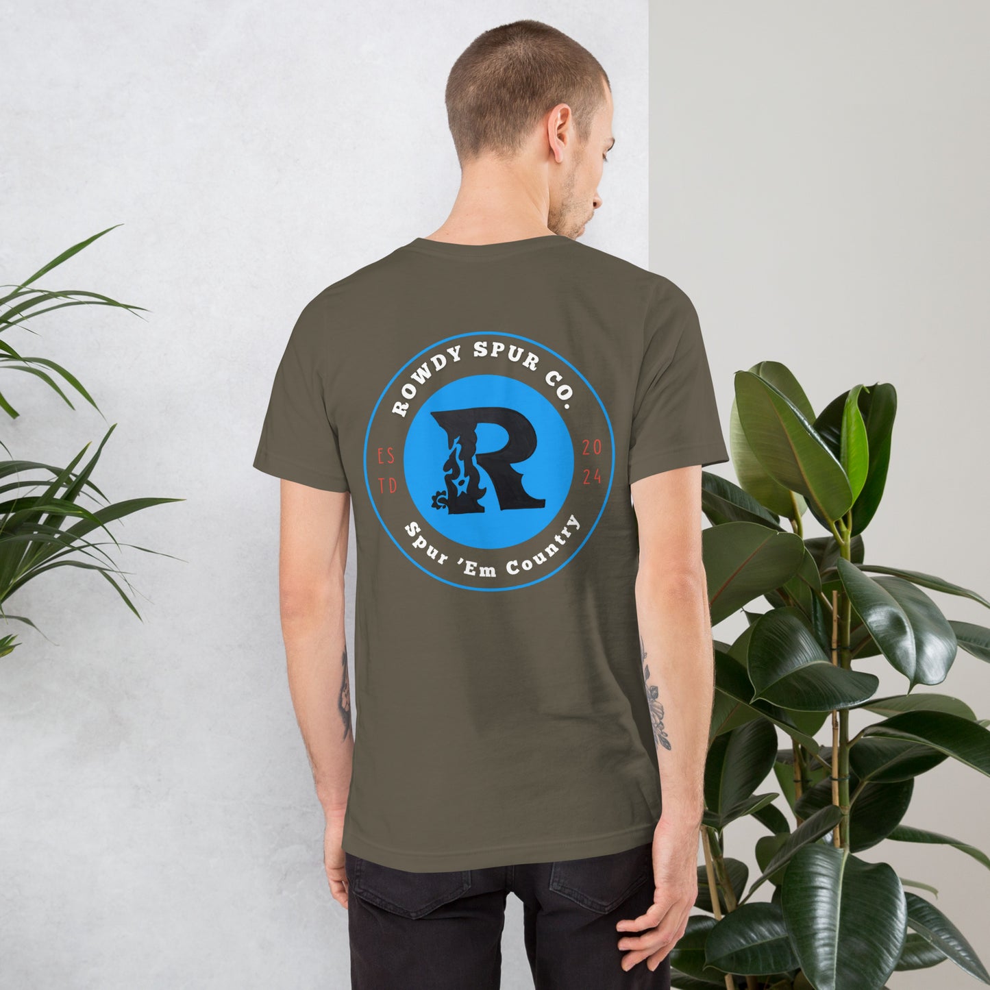 Rowdy Spur Logo t-shirt