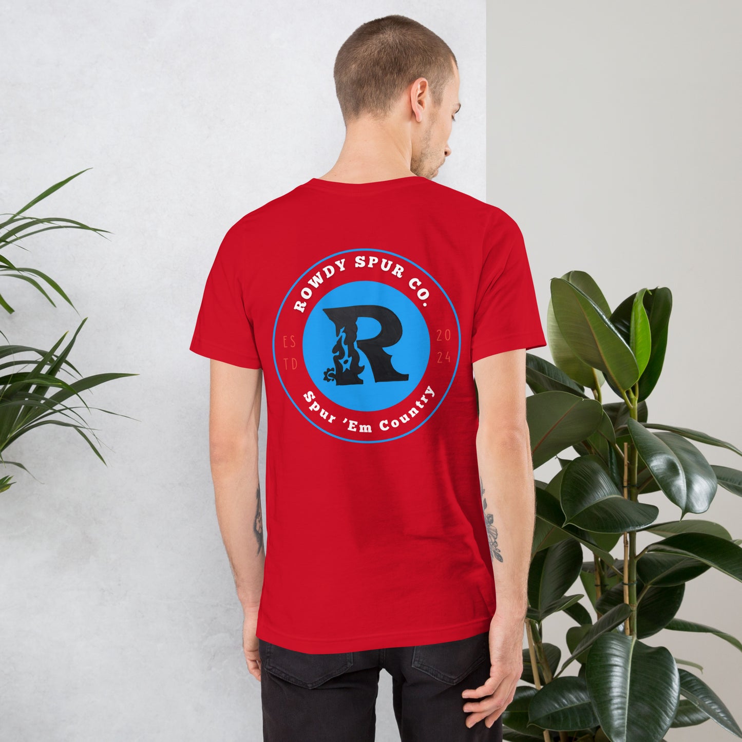 Rowdy Spur Logo t-shirt